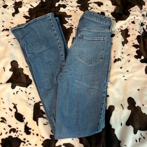 Higher high rise flare jeans